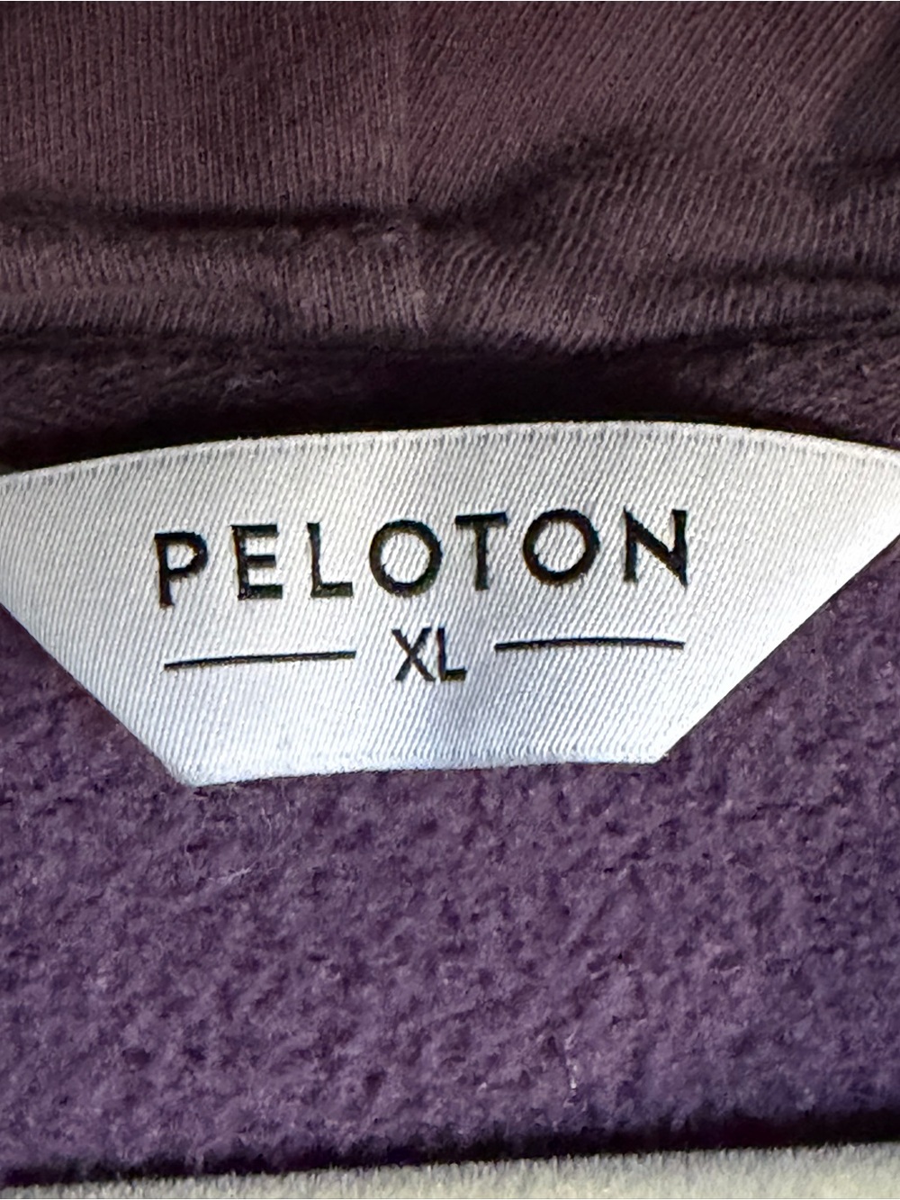 Peloton Half-Zip Hoodie in Plum - Picture 3 of 6